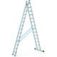 Zarges - Combimaster DX - Mehrzweckleiter — Anzahl Sprossen:: 2x10, Einsatzbereich: Handwerk & Industrie