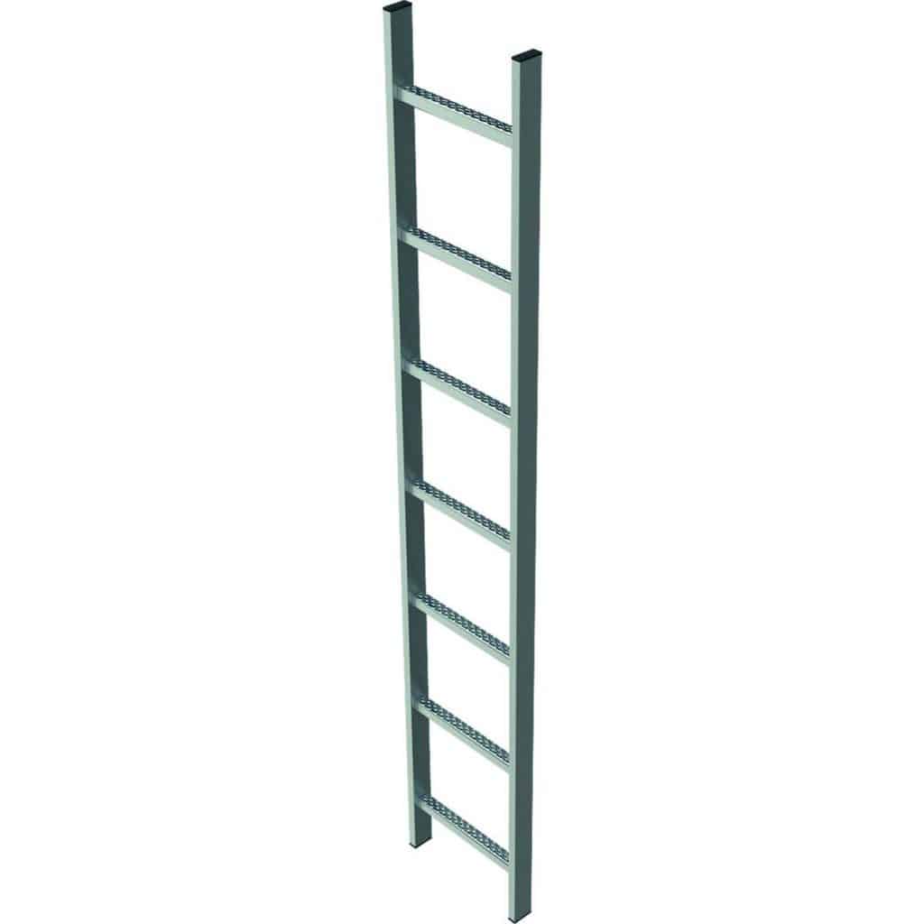 Zarges - Schachtleiter · Stahl verzinkt · 300 mm lichte Breite — Anzahl Sprossen:: 10, Einsatzbereich: Handwerk &amp…