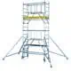 Zarges - Multitower S-PLUS 1T - Fahrgerüst mit Auslegern · Plattformgröße 0,6m × 1,8m — Arbeitshöhe: 3,4m…