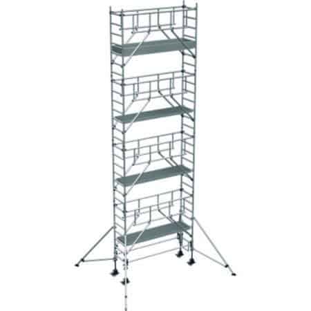 Zarges - Multitower S-PLUS 1T - Fahrgerüst mit Auslegern | Plattformgröße 0,6m × 1,8m