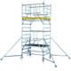 Multitower S-PLUS 2T - Fahrgerüst mit Auslegern · Plattformgröße 1,2m × 2,5m — Arbeitshöhe: 3,4m, Hersteller-Garantie: 10…