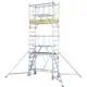 Zarges - Compactmaster S-PLUS 1T - Klappgerüst · Plattformgröße 0,6m × 1,8m — Arbeitshöhe: 3,75m, Gerüst-Typ: Klappgerüst…