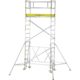 Zarges - Compactmaster 1T - LM-Klappgerüst, ausbaubar · Plattformgröße 0,6m × 1,8m — Arbeitshöhe: 2,95m…
