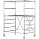 Zarges - Compactmaster 2T - LM-Klappgerüst, ausbaubar · Plattformgröße 1,2m × 1,8m — Arbeitshöhe: 2,95m…
