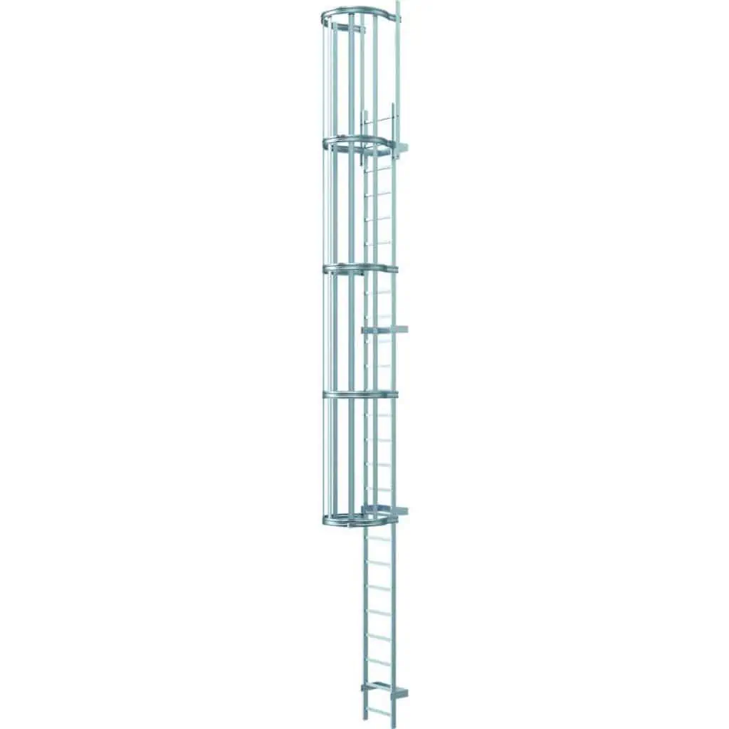 Zarges - LM-Steigleiter · Aluminium eloxiert — Steighöhe:: 4,7m