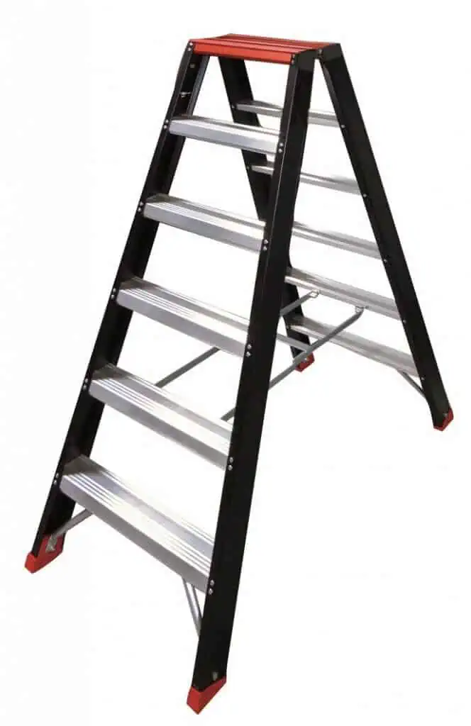 altrex taurus stehleiter beidseitig begehbar