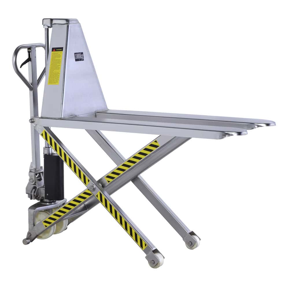 Hanselifter Scherenhubwagen aus V2A Edelstahl, 1.000 kg, Typ: JF-NR