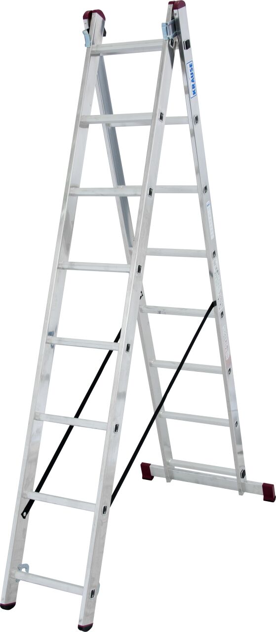 KRAUSE CORDA MehrzweckLeiter 2x8 Spr. – Hauptbild