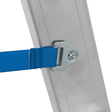 KRAUSE STABILO DoppelLeiter 2x3 Stu. – Verschraubte Gelenk- und Gurtverbindungen