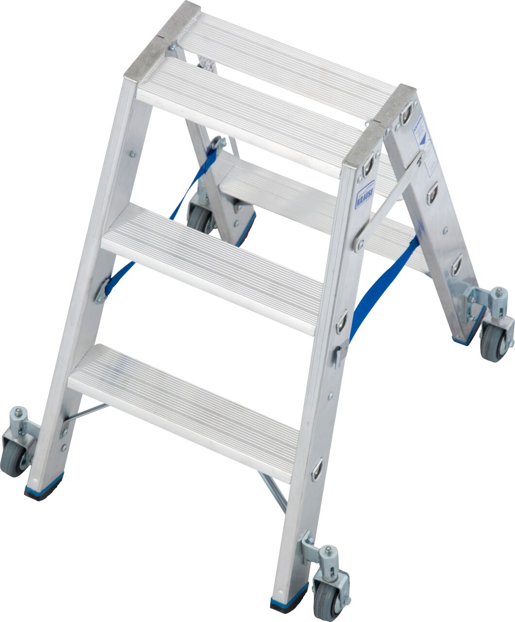 KRAUSE STABILO DoppelLeiter, fahrbar 2x3 Stu. – Hauptbild