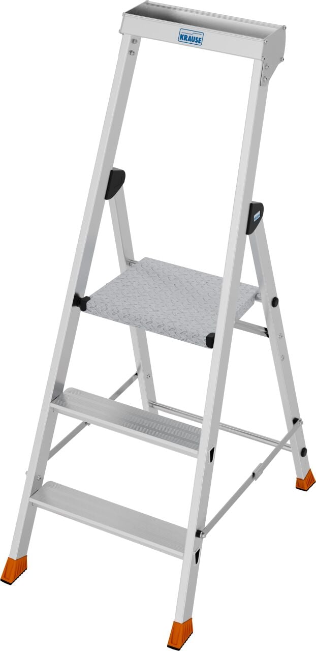 KRAUSE StehLeiter Solido XL 1x3 Stufen – Hauptbild