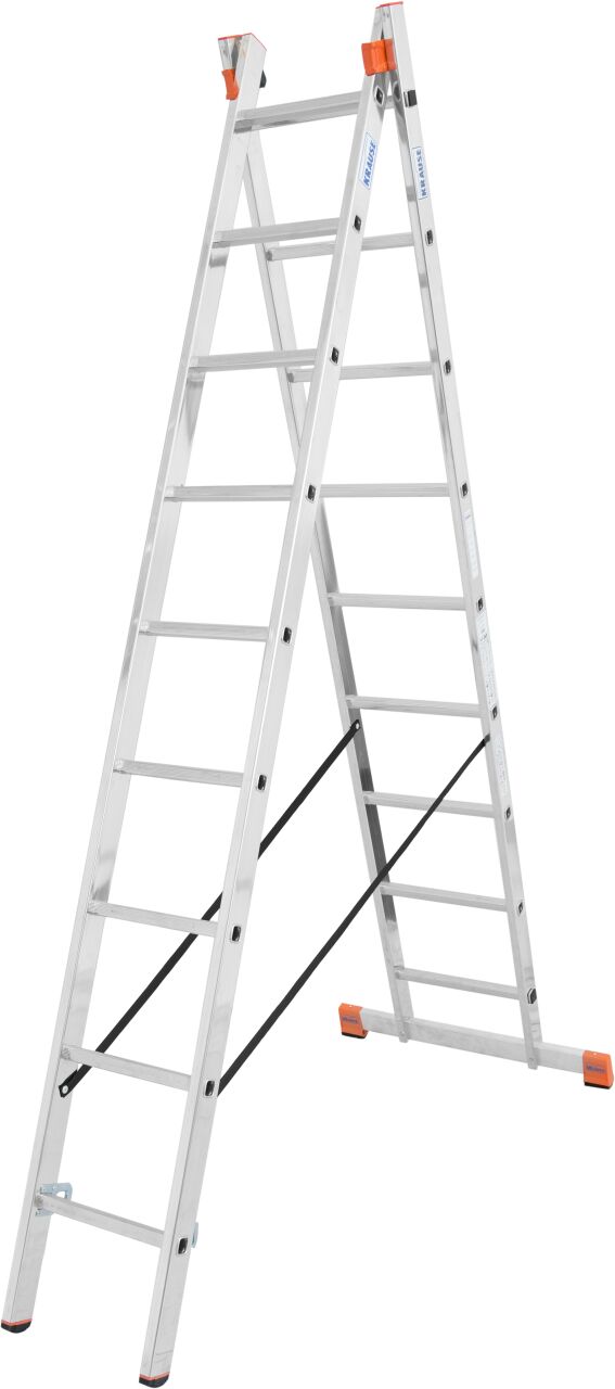 KRAUSE Dubilo MehrzweckLeiter 2x9 Spr. – Hauptbild
