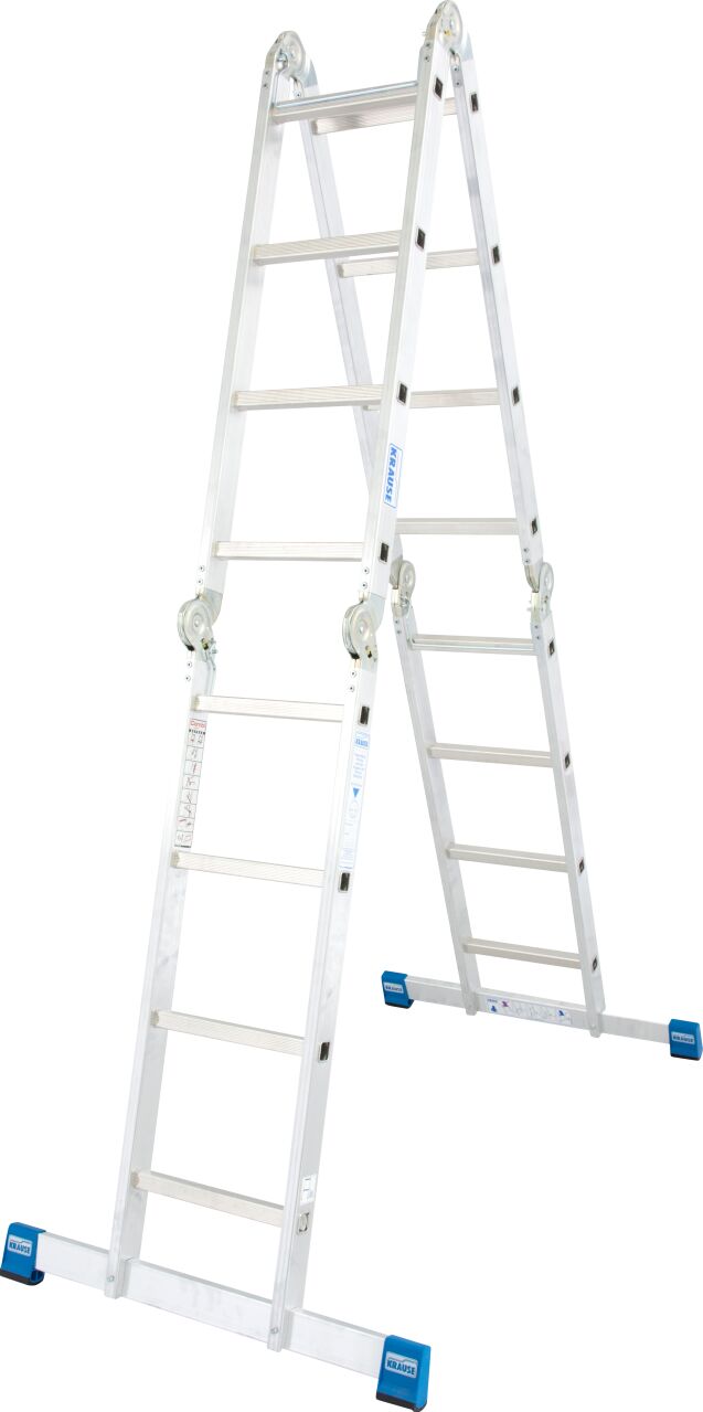 KRAUSE STABILO Gelenk-UniversalLeiter 4x4 Spr. – Hauptbild