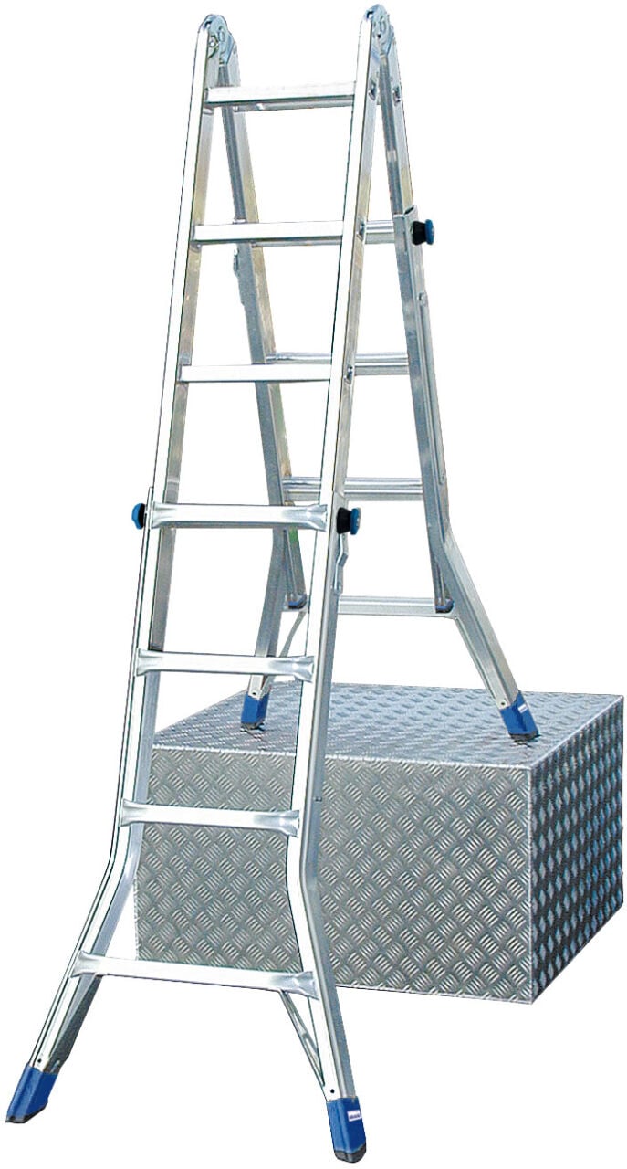 KRAUSE STABILO Gelenk-TeleskopLeiter 4x4 Spr. – Hauptbild