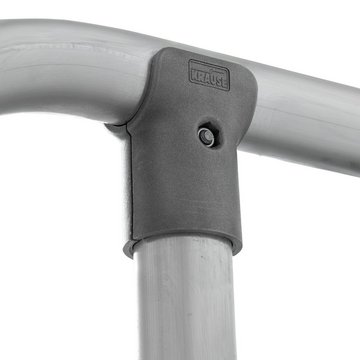 KRAUSE STABILO PodestLeiter, fahrbar 1x2 St.R13 – KRAUSE Connect-System für stabile Handlauf-Befestigung ohne störende Kupplung