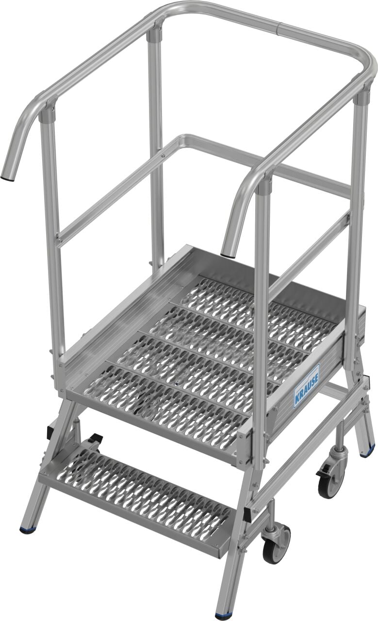 KRAUSE STABILO PodestLeiter, fahrbar 1x2 St.R13 – Hauptbild