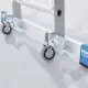 Krause Stabilo Stufen-Stehleiter - fahrbar mit Traverse — Anzahl Stufen: 10 Stufen, Einsatzbereich: Handwerk & Industrie
