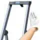 Krause Stufen-Stehleiter SePro S - eloxiert — Anzahl Stufen: 4 Stufen, Einsatzbereich: Heimwerker & Handwerk