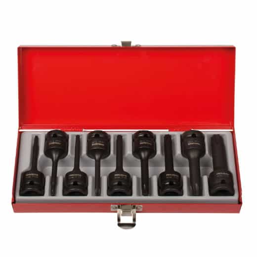 PROJAHN - 1/2" Schlag Stecknuss TX Satz 9tlg T20 - T60