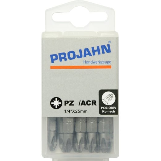 PROJAHN - 1/4" ACR Bit Pozidriv 10er Pack — Länge L25 mm