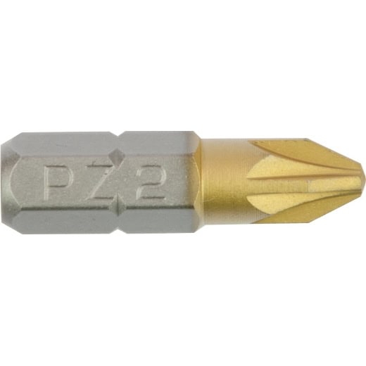 PROJAHN - 1/4" Bit TIN Pozidriv — PZ-Größe: PZ1