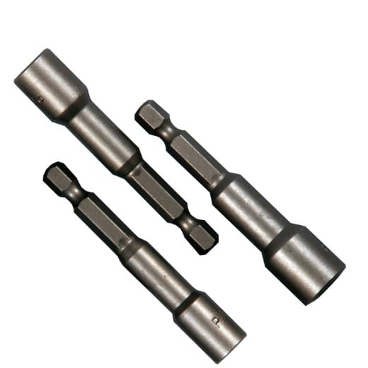 PROJAHN - 1/4" Stecknuss Bit Satz 3tlg zöllig