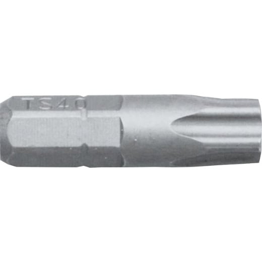 PROJAHN - 1/4" TX Bit -Stern TS mit Bohrung — Torx-Größe: T10H / TX10H