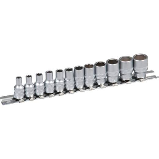 PROJAHN - 1/4" Xi-on Stecknuss Schiene 12tlg