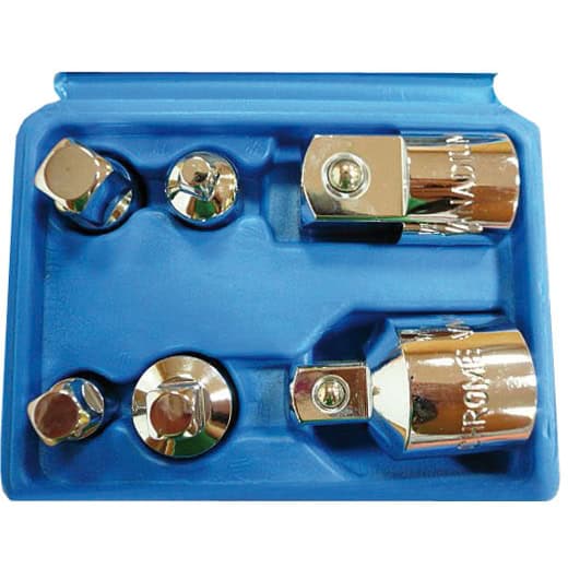 PROJAHN - Adapter Satz, 6 teilig 1/4" auf 3/8" - 3/8" auf 1/4" 3/8" auf 1/2" - 1/2" auf 3/8" 1/2" auf 3/4" - 3