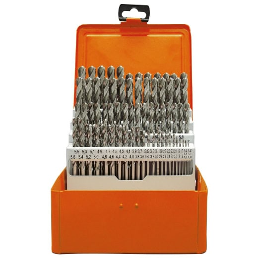 PROJAHN - Bohrerkassette DIN 338 HSS-G 50tlg 1-5,9/0,1 mm TURBO