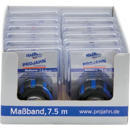 PROJAHN - Display 12x 3978 Maßband mit Magnet 7,5m