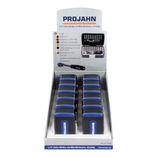 PROJAHN - Display 12xBit Box 33tlg 4095