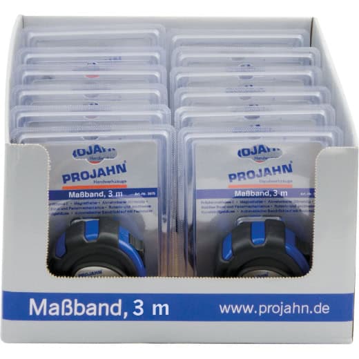 PROJAHN - Display mit 12x 3973 Maßband 3m