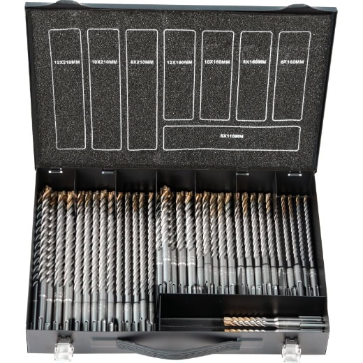 PROJAHN - Hammerbohrer ROCKET SDS-plus Magazin — Magazingröße: 3 SDS-plus Magazin 50-tlg.