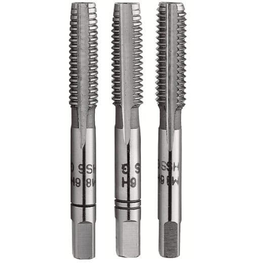PROJAHN - Handgewindebohrersatz HSS-G DIN 352 BSW — Zollgröße: 1/2" x 12
