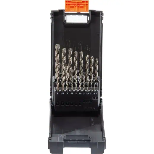 PROJAHN - Kassette Kunststoff HSS-Co Speed 19tlg. 1 - 10 mm