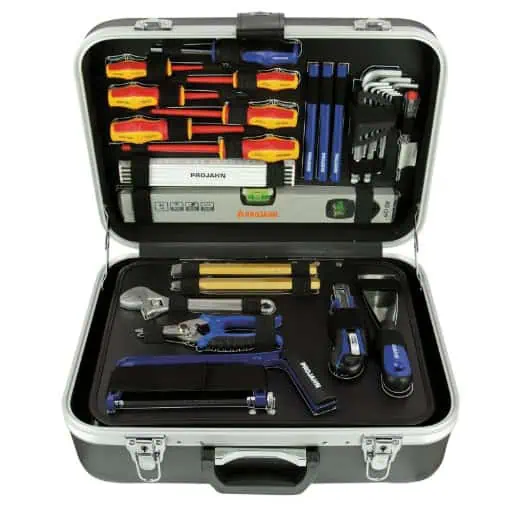 PROJAHN - Leerer Elektro Werkzeugkoffer 128tlg 8683