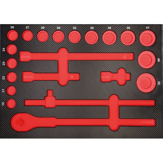PROJAHN - ProForm Einlage leer f. 3/4" Werkzeuge – PROJAHN Werkzeuge