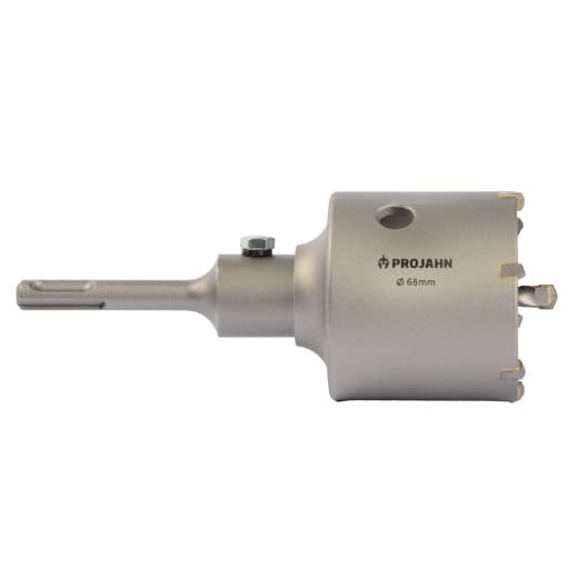 PROJAHN - Schlagbohrkrone 68 mm+SDS-plus Aufn.+Zentrierbo. Aufnahme M22