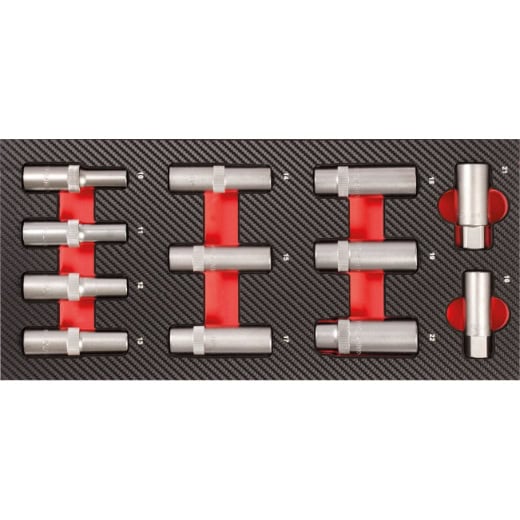 PROJAHN - Stecknuss Einlage 12tlg 1/2" tiefe Nüsse – PROJAHN Werkzeuge