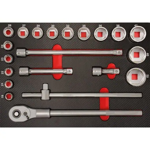 PROJAHN - Stecknuss Einlage 21tlg 3/4" – PROJAHN Werkzeuge