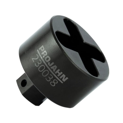 PROJAHN - Steckschlüssel 3/8" mit Kreuz und Sechskantschlüsselhilfe SW 22 für Gerüstbau