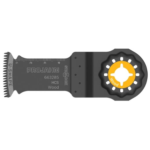 PROJAHN - Tauchsägeblatt für Holz, HCS, Starlock, 32mm x 50mm, 5 VE Zahnteilung 1,8mm