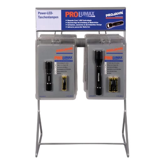 PROJAHN - Thekendisplay PROLUMAX Taschenlampen 18-teilig