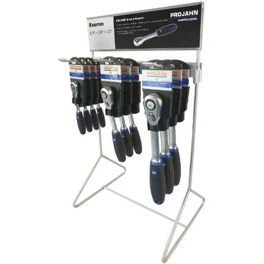 PROJAHN - Thekendisplay Umschaltknarren — Zahngruppierung der Knarren: 48 Zähne - 10-teilig 39114948 x 4 39138948 x 3…