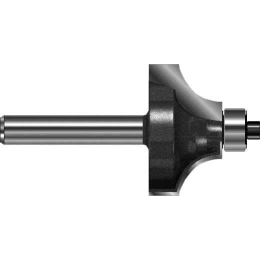 PROJAHN - Viertelstabfräser mit Kugellager — Durchmesser: 25,4 mm