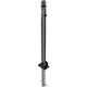 Schake - Absperr-Stilpfosten Serie 465B Ø 60 mm — Befestigung: herausnehmbar, selbsteinrastende Verriegelung mit…
