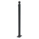 Schake - Absperr-Stilpfosten Serie 466B Ø 60 mm — Befestigung: herausnehmbar, selbsteinrastende Verriegelung mit…