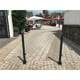 Schake - Absperr-Stilpfosten Serie 468B Ø 60 mm — Befestigung: herausnehmbar, selbsteinrastende Verriegelung mit…