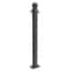 Schake - Absperr-Stilpfosten Serie 474B Ø 76 mm — Befestigung: herausnehmbar, selbsteinrastende Verriegelung mit…